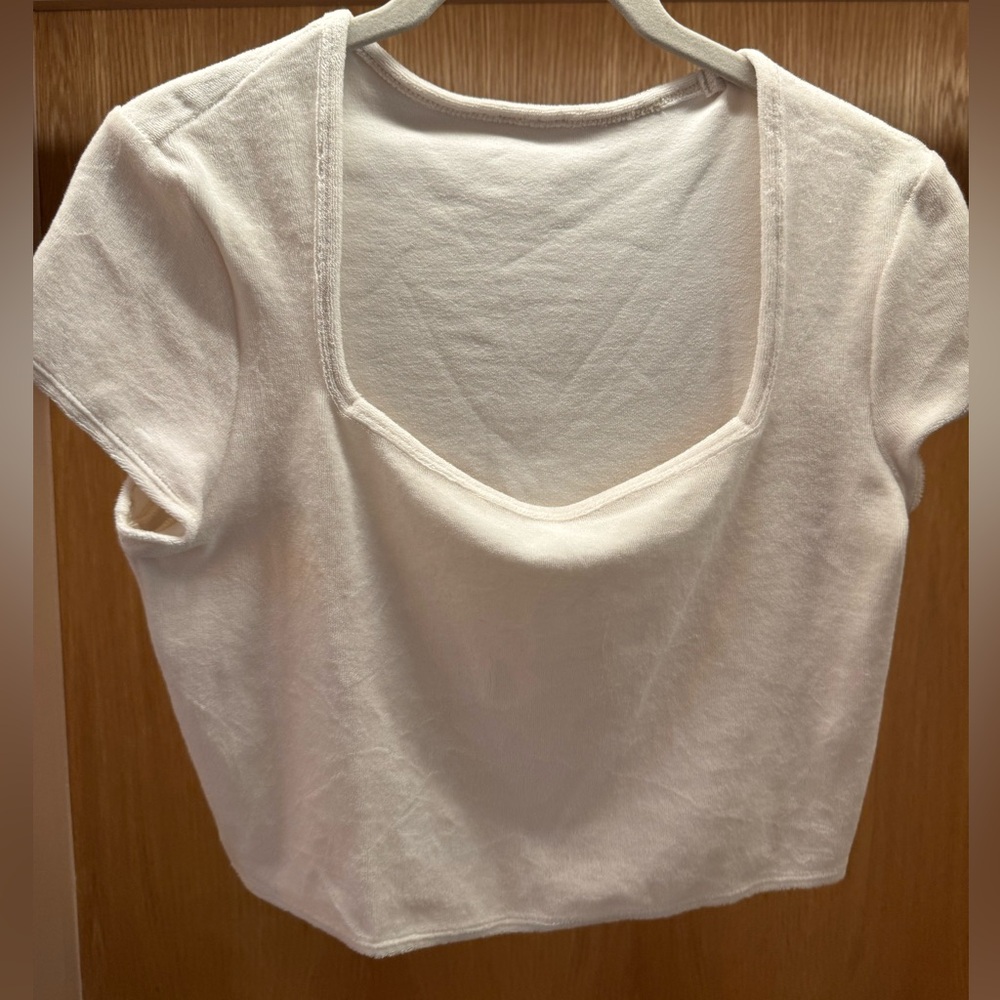 ALO Yoga terry cloth crop